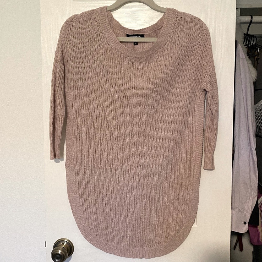 Blush Tunic Sweater